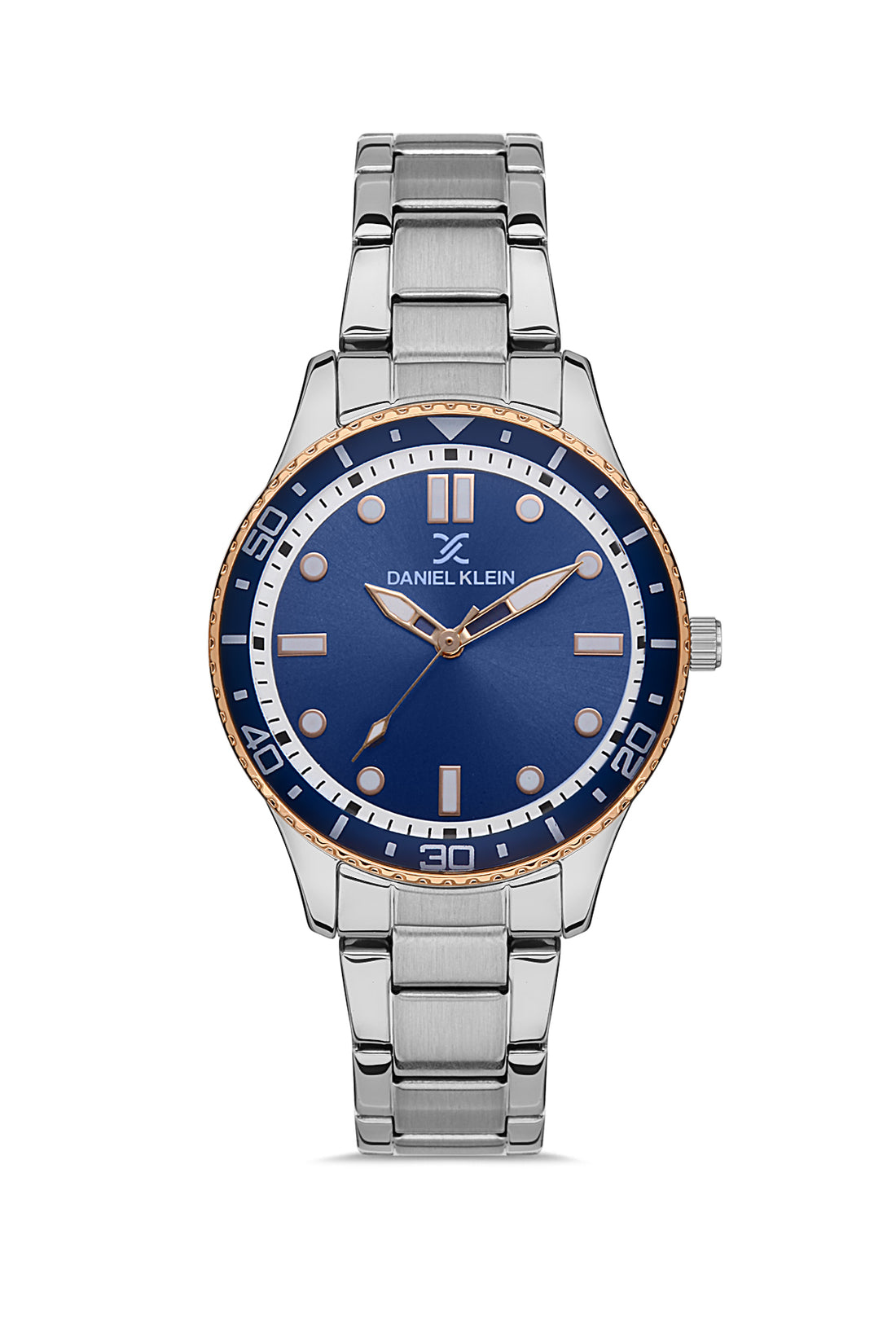 Daniel Klein Premium Women Dark Blue - Matt Dial With Real Index Watch