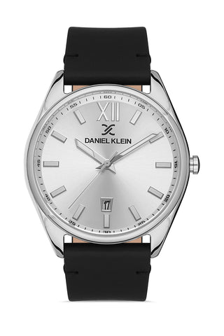 Daniel Klein Premium Men Silver - Sunray Dial With Real Index Watch