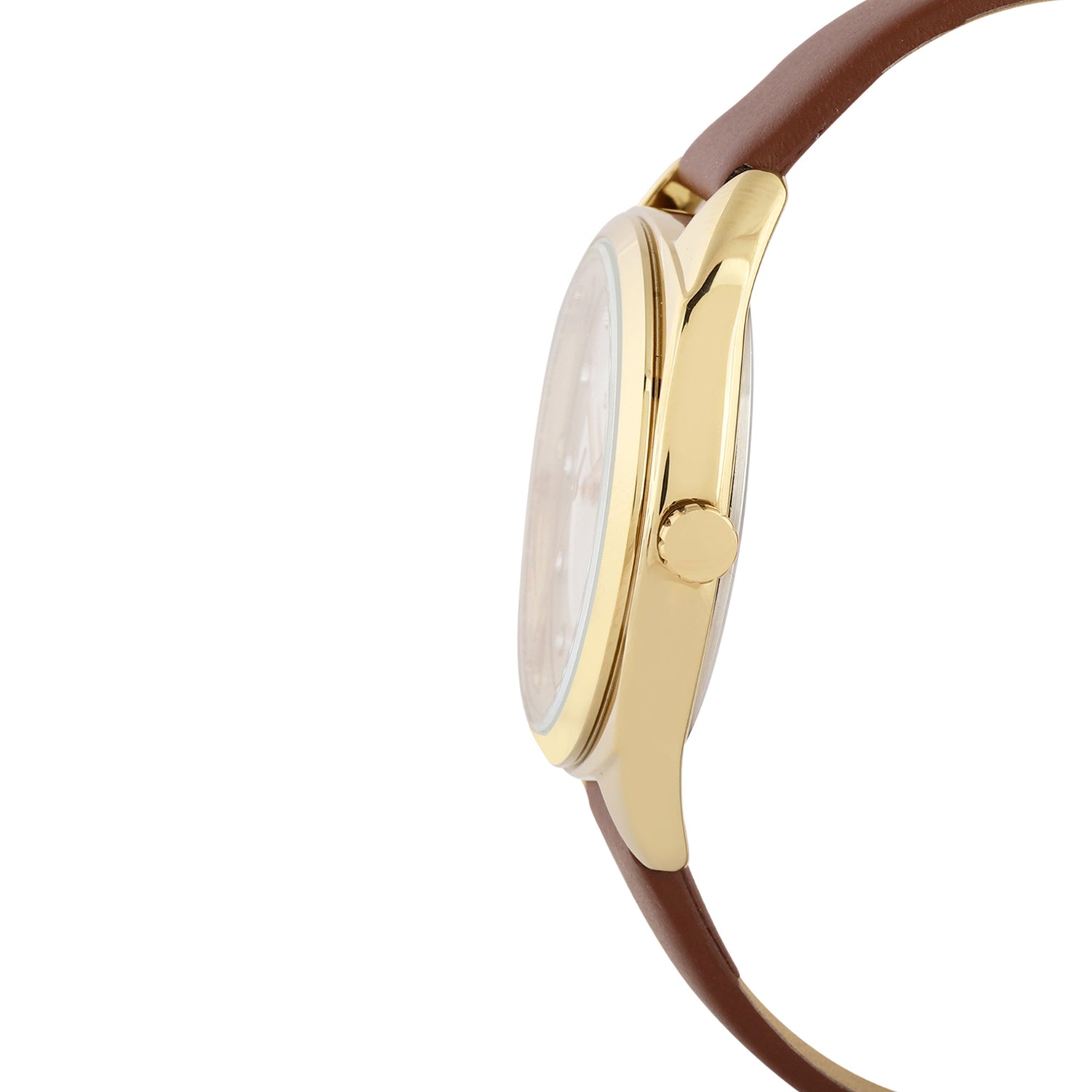 Daniel Klein Premium Women Silver - Sunray/Emboss Dial With Stone Watch