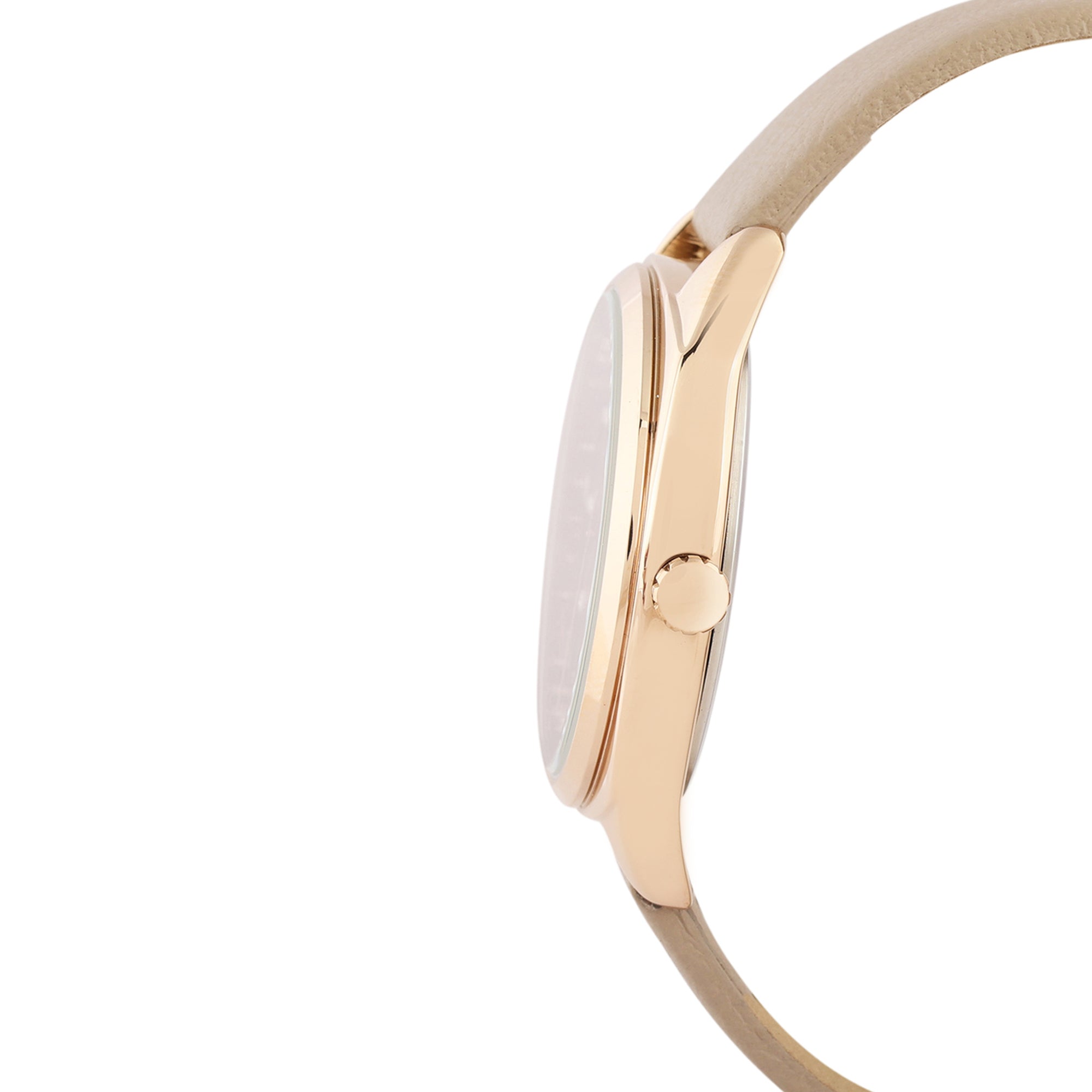 Daniel Klein Premium Women Grey - Sunray/Emboss Dial With Stone Watch