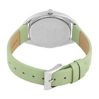 Daniel Klein Premium Women Green - Sunray/Emboss Dial With Stone Watch
