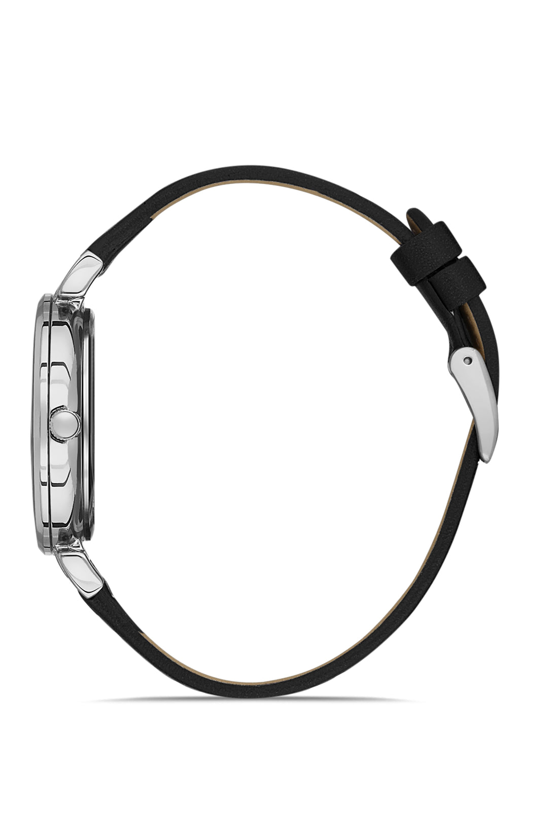 Daniel Klein Premium Women Silver - Sunray Brush Dial With Stone Watch