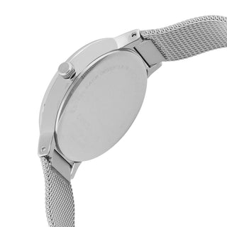 Daniel Klein Fiord Women Silver - Sunray Dial With Real Index Watch