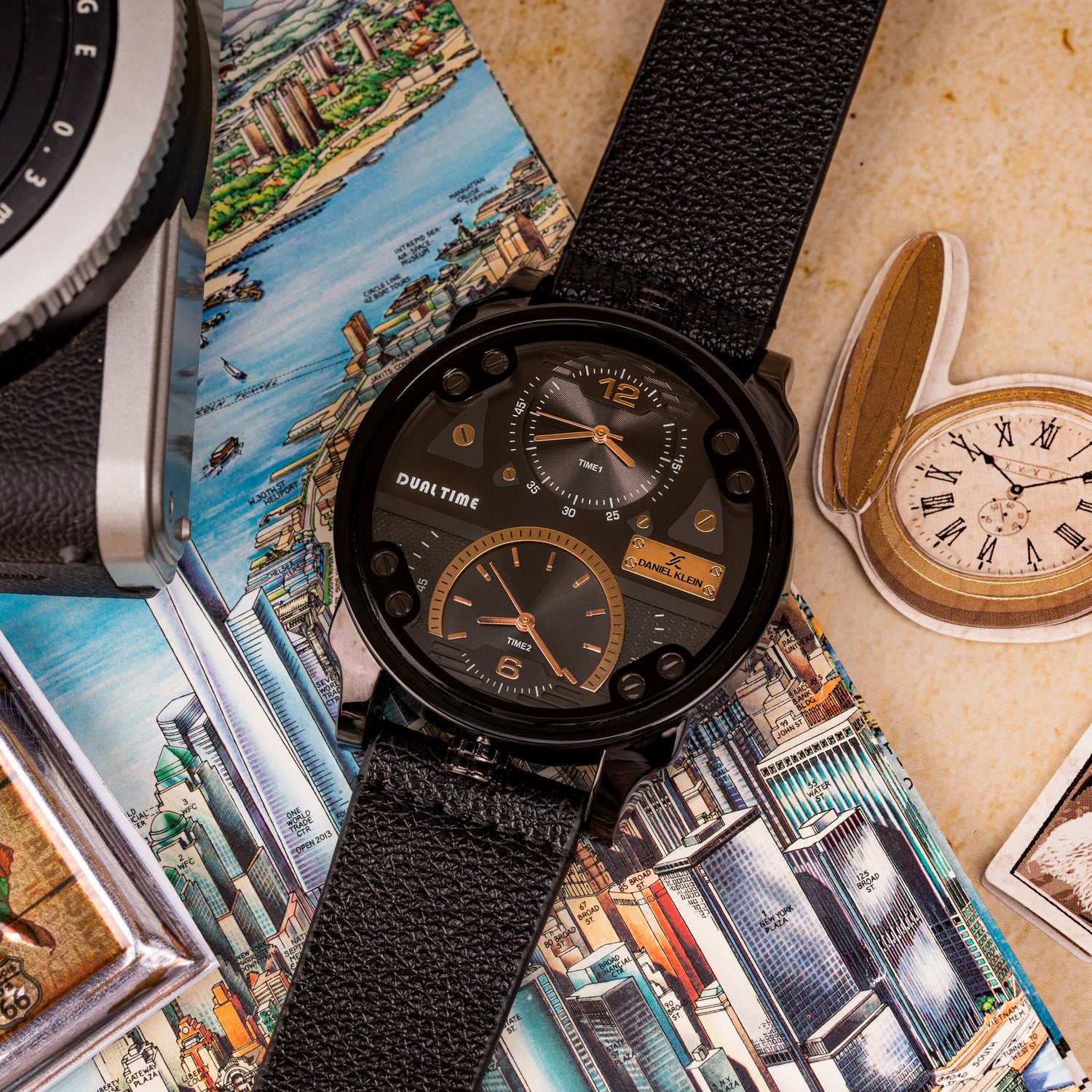 Daniel Klein Premium Men Black Dial Watch