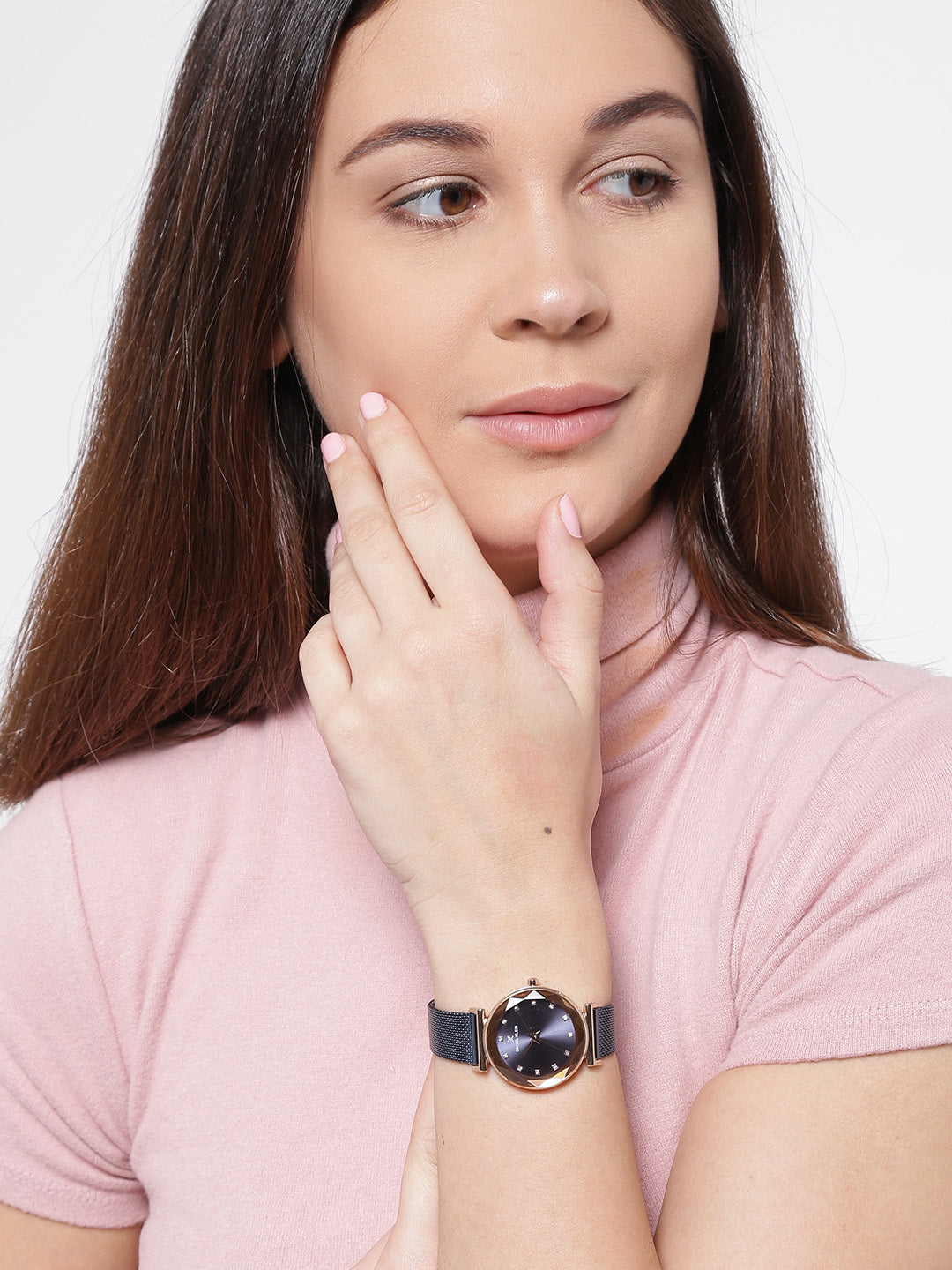 Daniel Klein Premium Women Blue Dial Watch