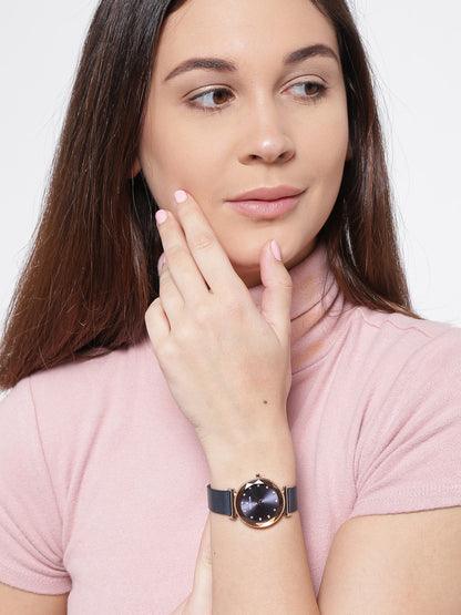 Daniel Klein Premium Women Blue Dial Watch