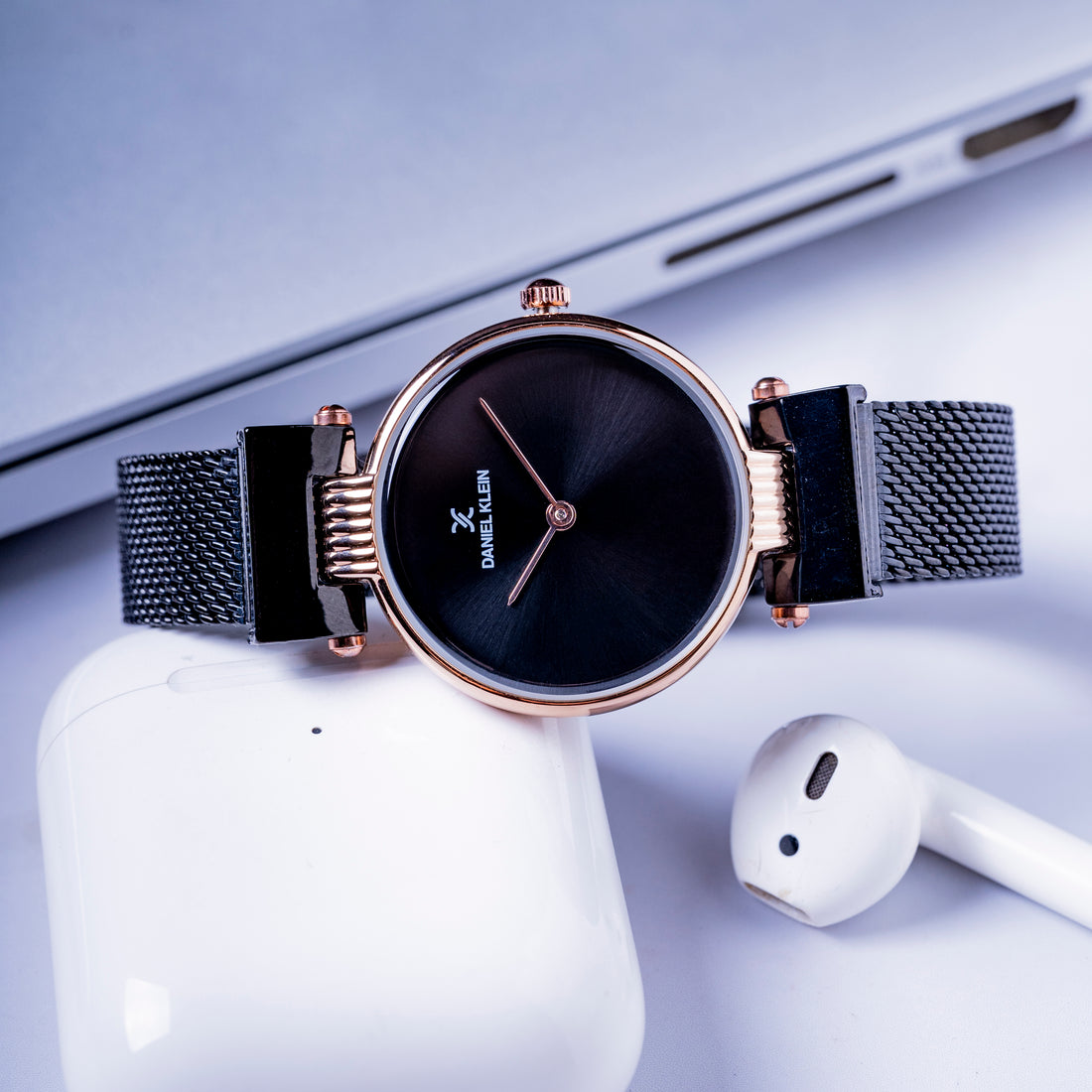 Daniel Klein Premium Women Black Dial Watch