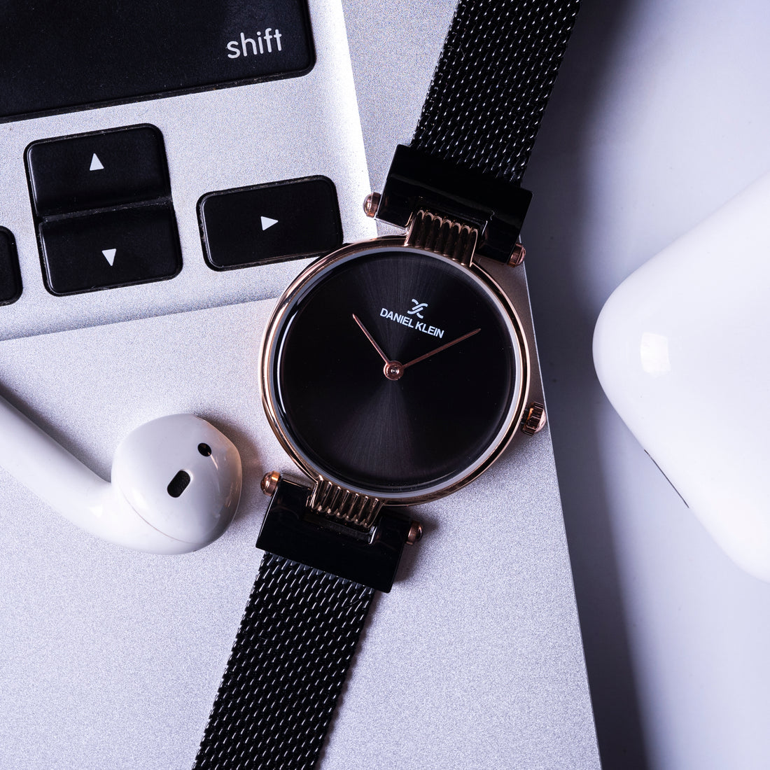 Daniel Klein Premium Women Black Dial Watch