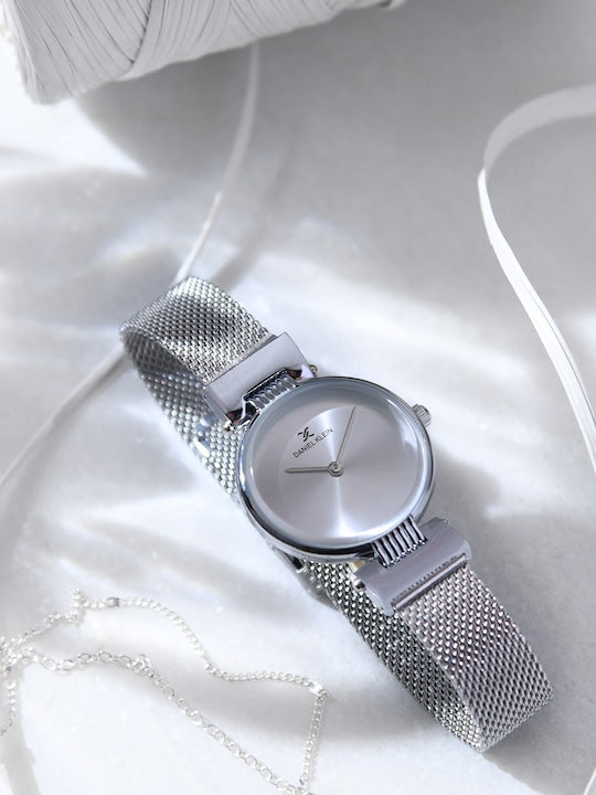 Daniel Klein Premium Women Silver Dial Watch