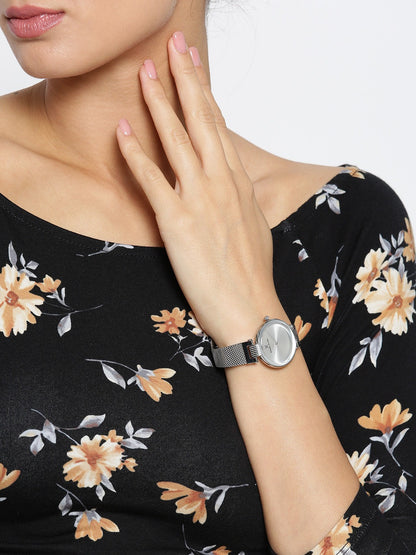 Daniel Klein Premium Women Silver Dial Watch