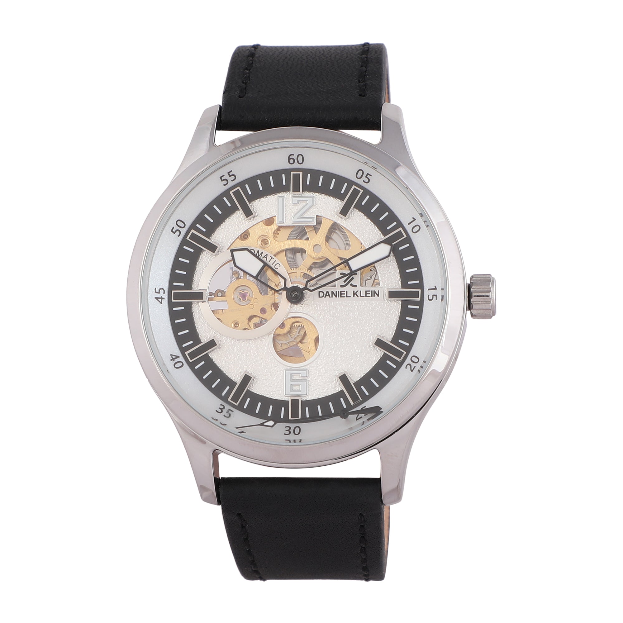 Daniel klein skeleton watch hot sale