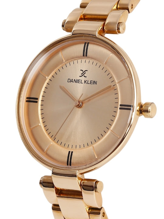 Daniel klein gold watch on sale price