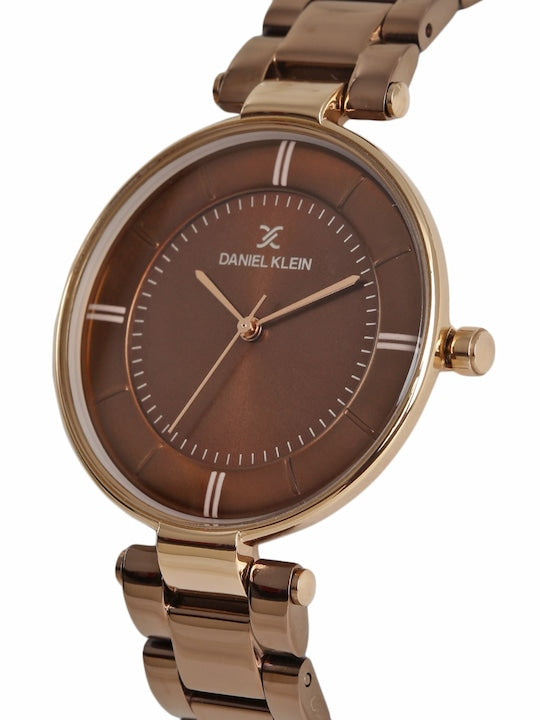 Daniel Klein Premium Women Brown Dial Watch