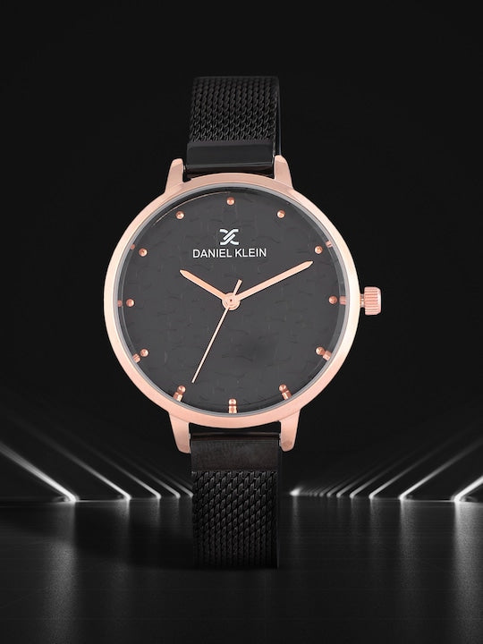 Daniel Klein Premium Women Black Dial Watch