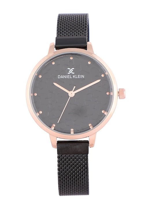 Daniel Klein Premium Women Black Dial Watch