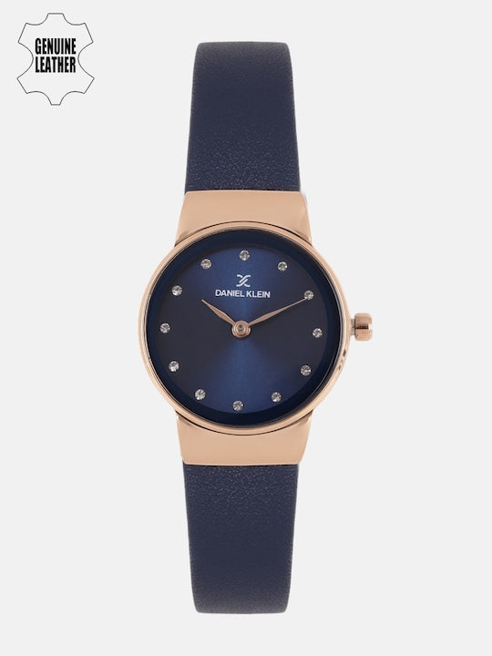 Daniel Klein Premium Women Blue Dial Watch