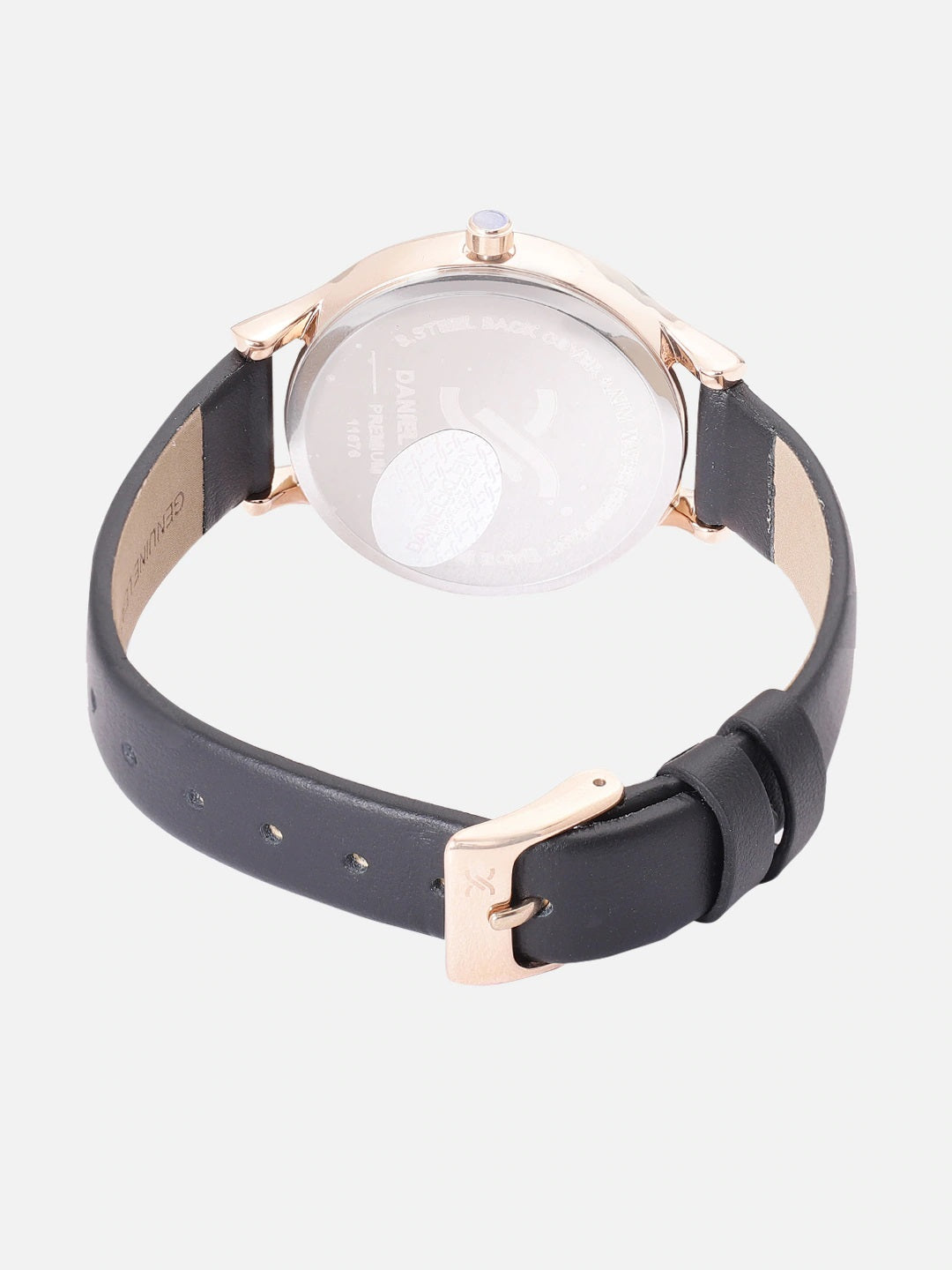 Daniel Klein Premium Women Gun Black Dial Watch