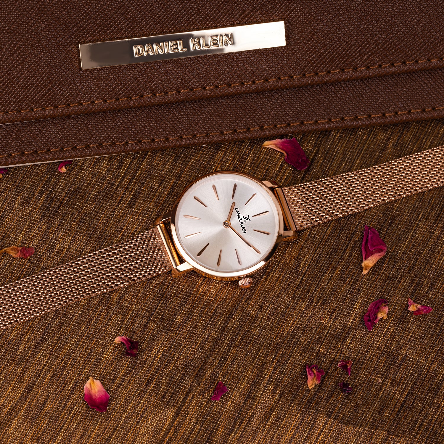 Daniel Klein Premium Women Silver Dial Watch