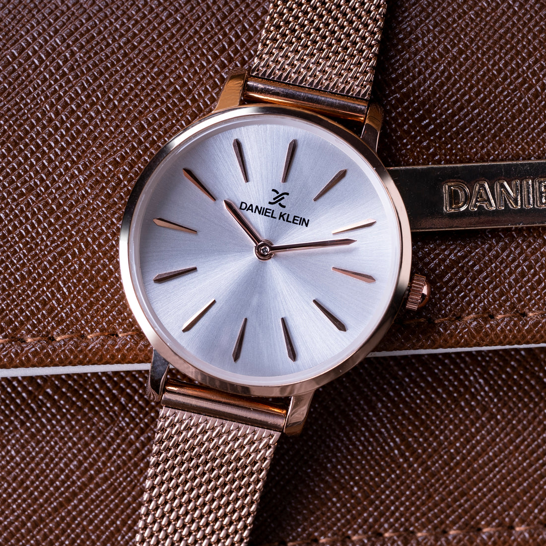 Daniel Klein Premium Women Silver Dial Watch