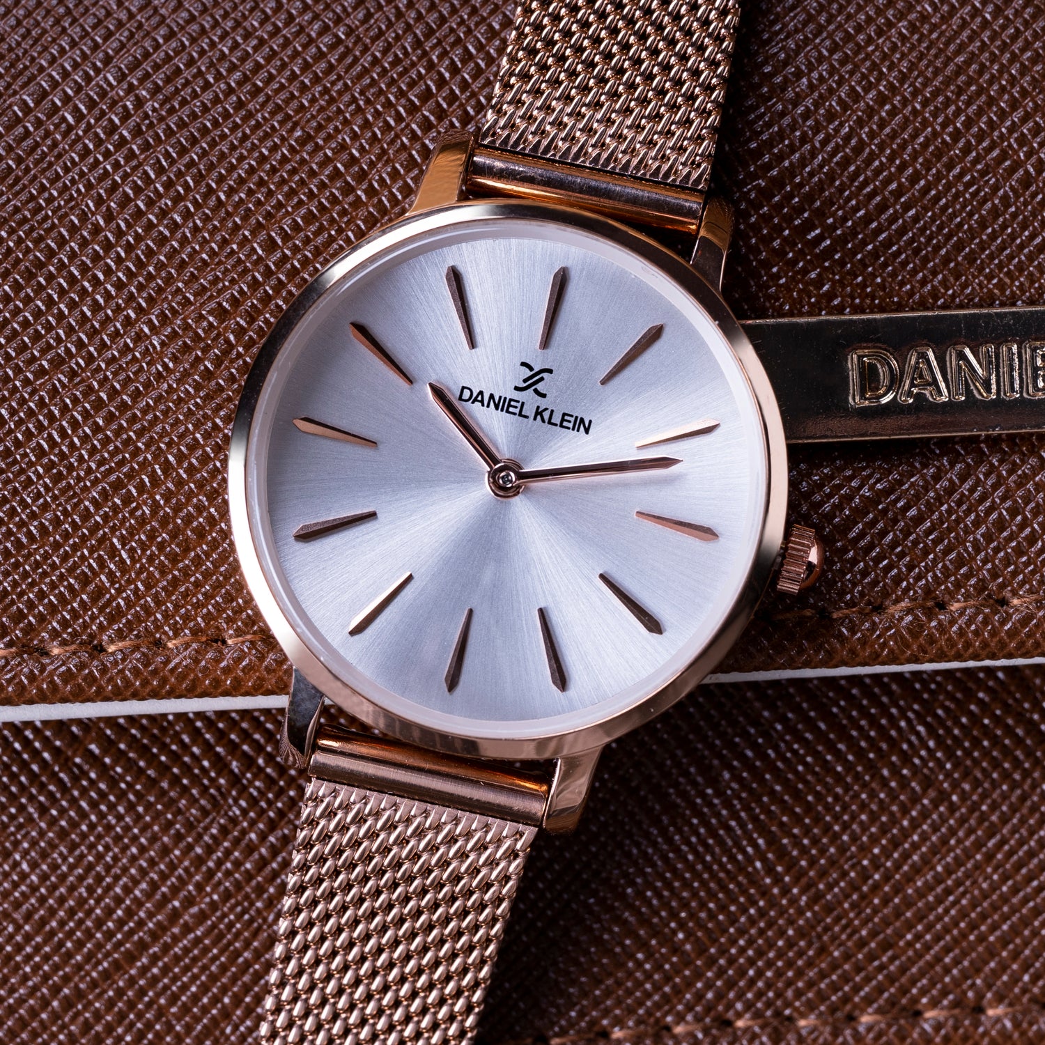 Daniel Klein Premium Women Silver Dial Watch