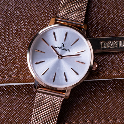 Daniel Klein Premium Women Silver Dial Watch