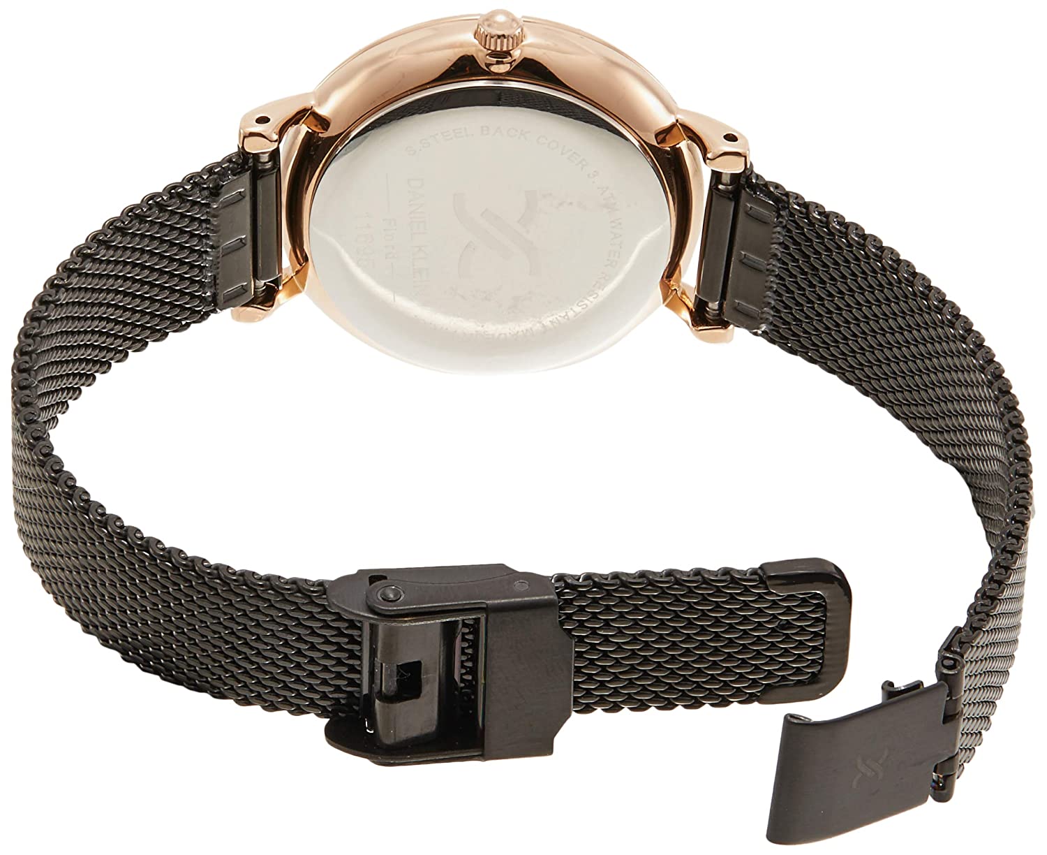 Daniel Klein Premium Women Gun Black Dial Watch