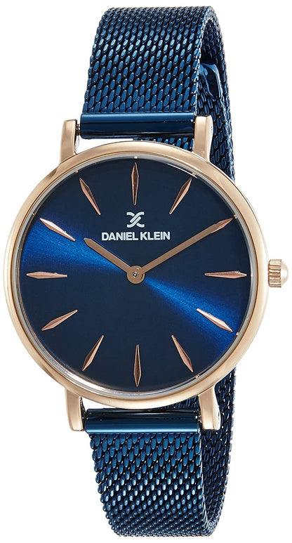 Daniel Klein Premium Women Blue Dial Watch