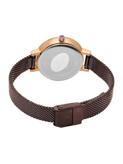 Daniel Klein Fiord Women Magenta Dial Watch