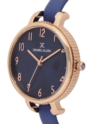 Daniel Klein Blue Dial Gift Set Watch with Bracelet For Women (Pack of 2)