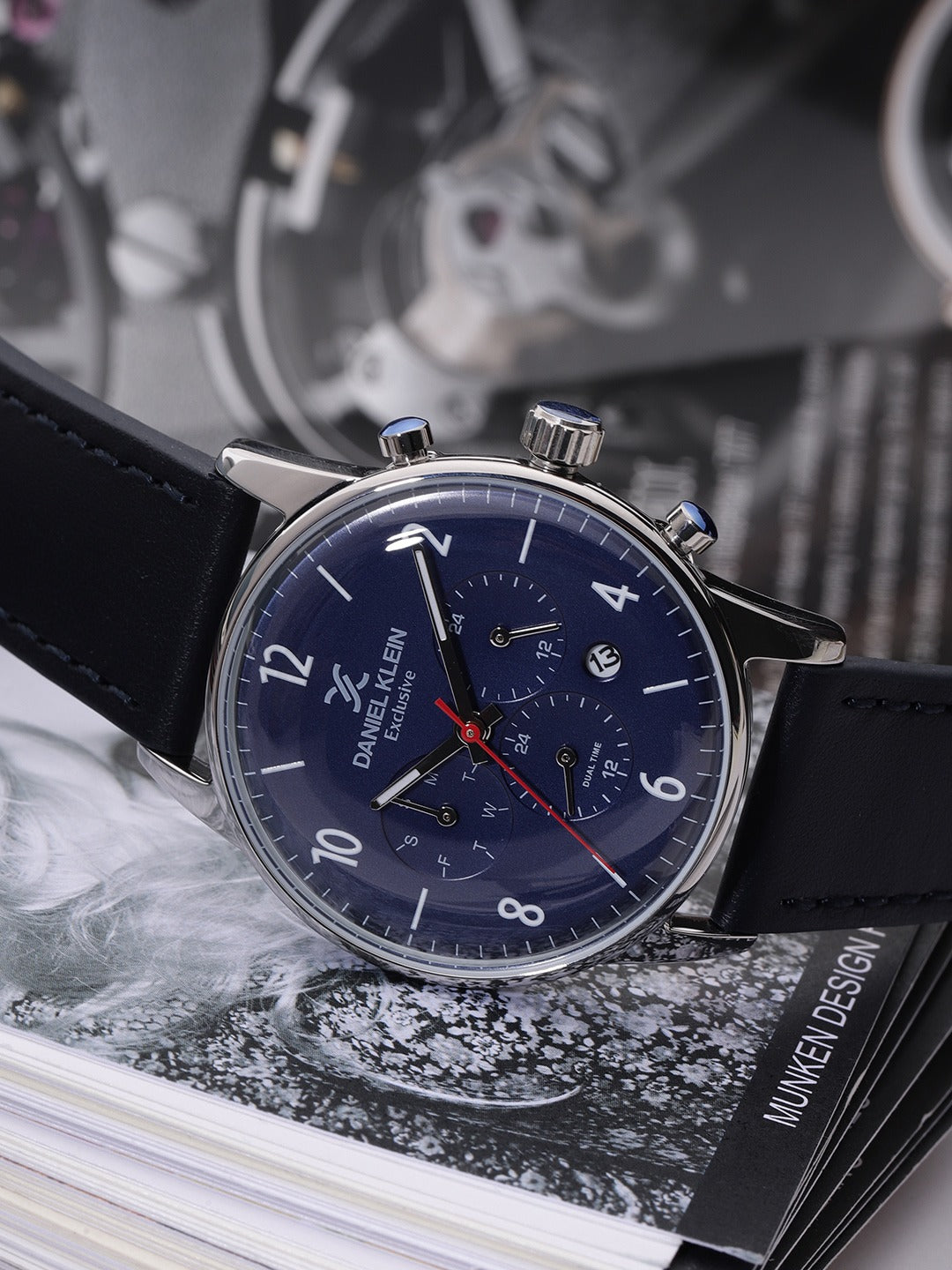 Daniel Klein Exclusive Men Blue Dial Watch