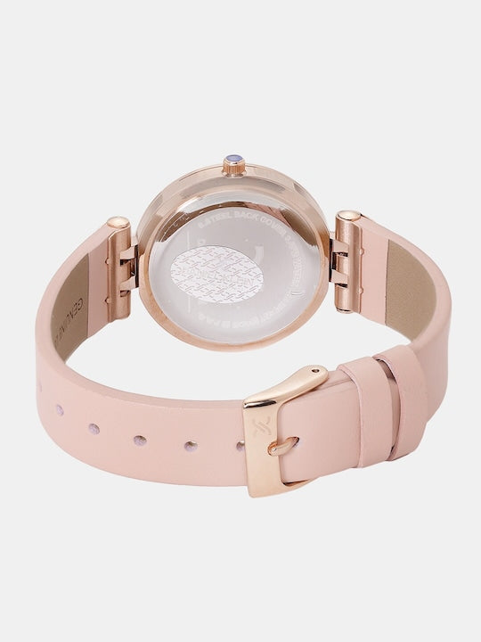 Daniel Klein Premium Women Rose Gold Dial Watch