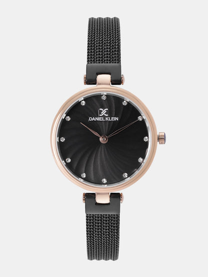 Daniel Klein Premium Women Black Dial Watch