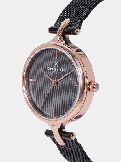 Daniel Klein Premium Women Black Dial Watch
