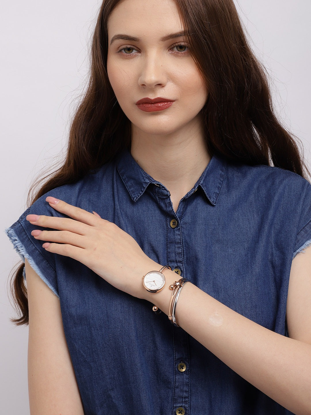 Armani Exchange Dress Watch Bracelet Gift Set | Dillard's