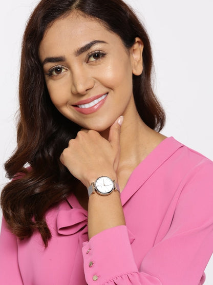 Daniel Klein Premium Women Silver Dial Watch