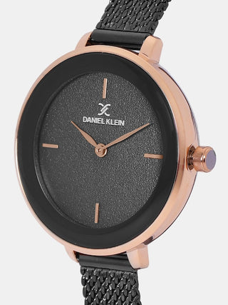 Daniel Klein Premium Women Black Dial Watch