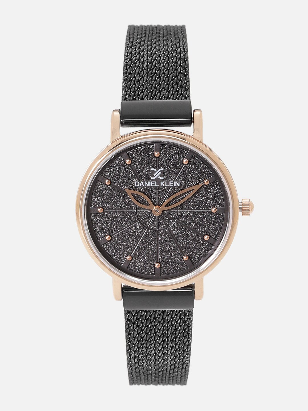 Daniel Klein Premium Women Gun Black Dial Watch