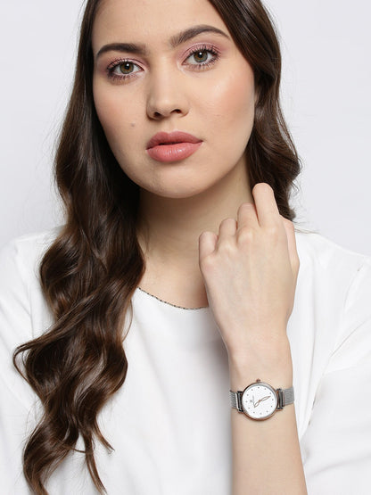 Daniel Klein Premium Women White Dial Watch