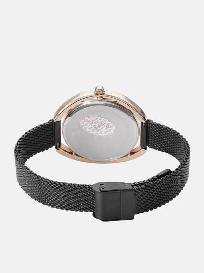 Daniel Klein Trendy Women Gun Black Dial Watch