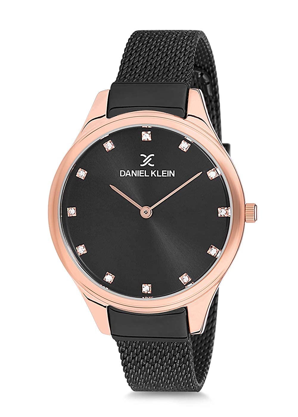 Daniel Klein Fiord Women Black Dial Watch
