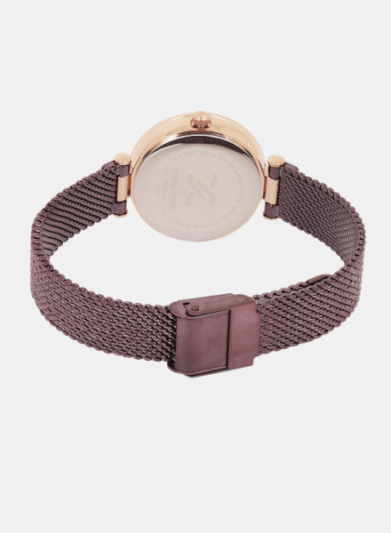 Daniel Klein Premium Women Magenta Dial Watch
