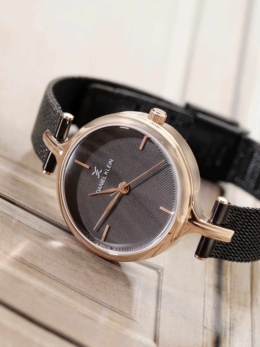 Daniel Klein Premium Women Black Dial Watch