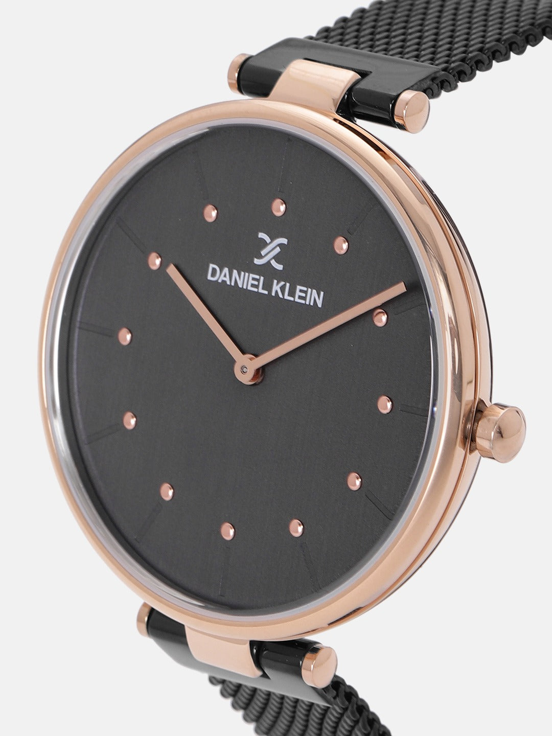 Daniel Klein Premium Women Gun Black Dial Watch